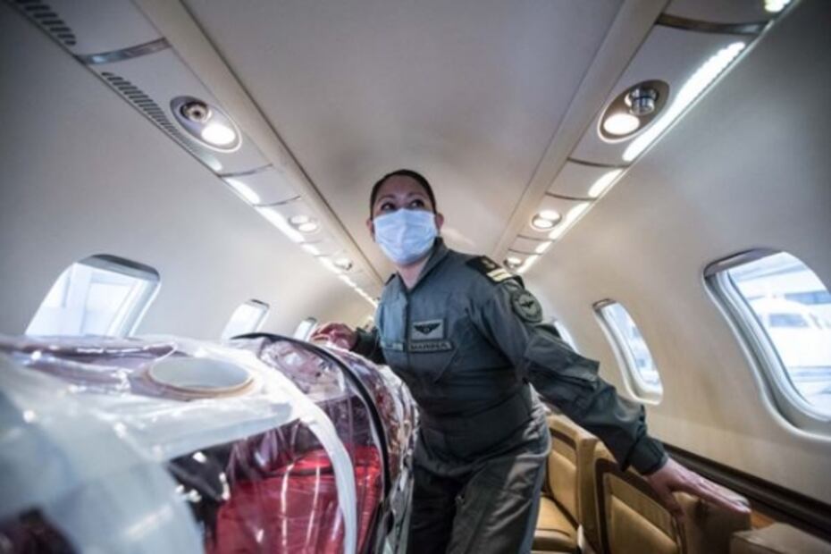 Al Covid también se le combate por aire