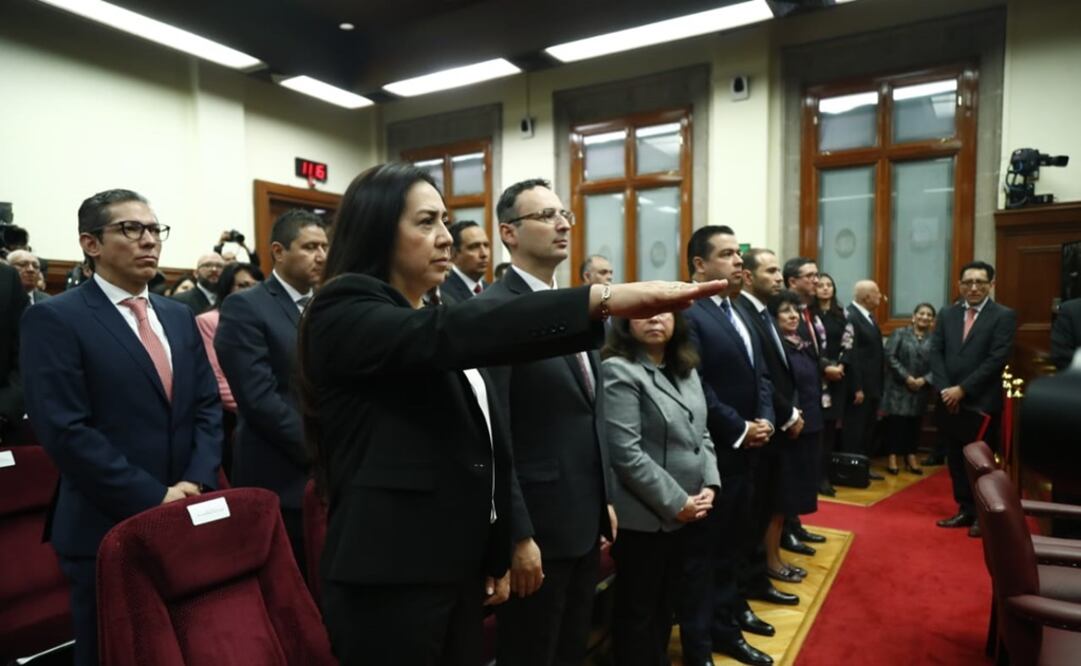 Magistrados de circuito y juez de distrito rinden protesta. Foto: Yadin Xolalpa/EL UNIVERSAL