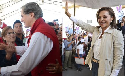 Del Mazo y Josefina prometen seguridad en Edomex