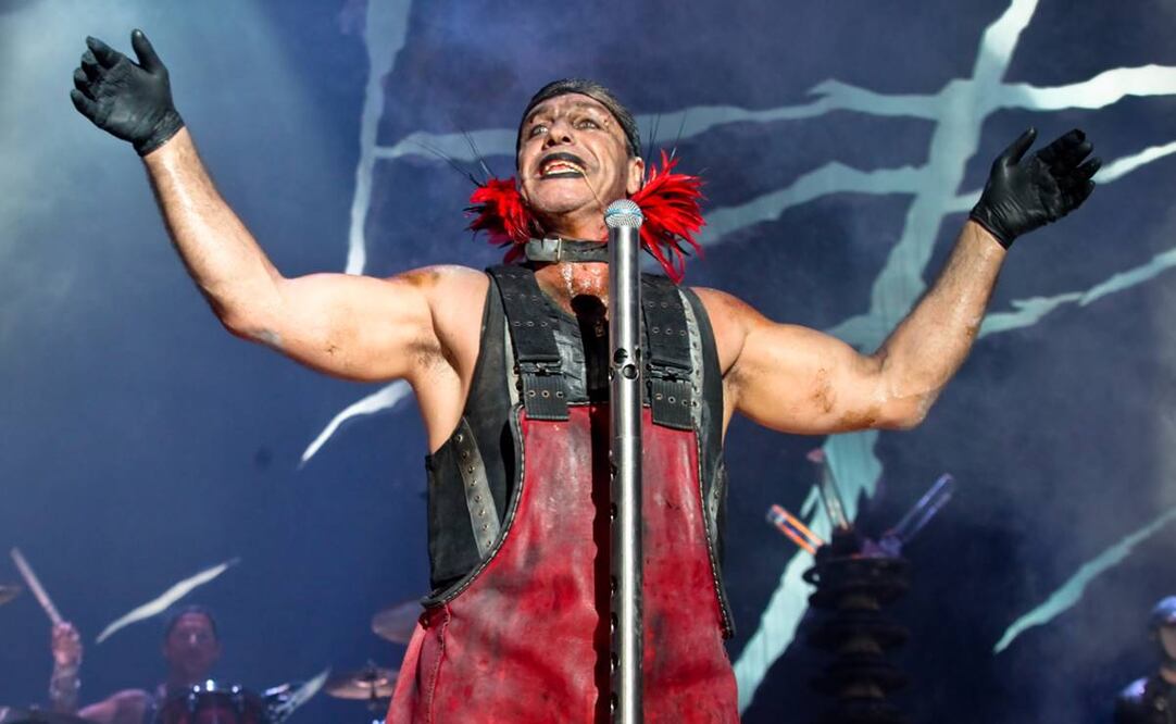 Till Lindemann, vocalista de Rammstein.