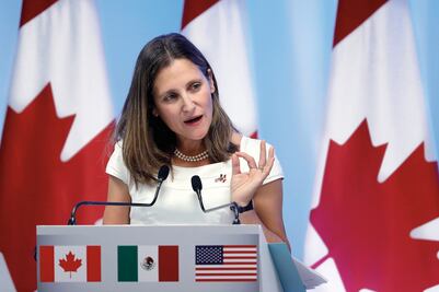 Canadá ve "muchos asuntos complicados" en torno al TLCAN