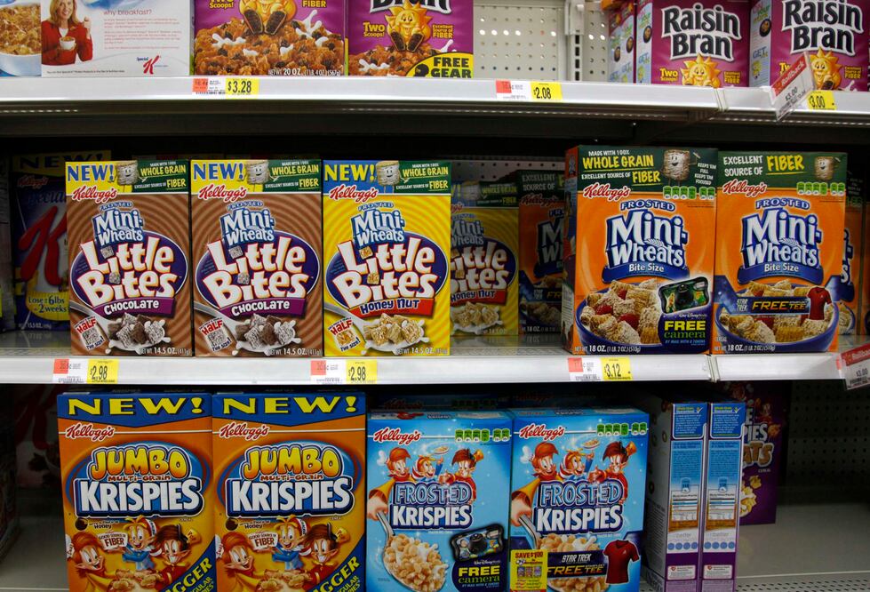 Lote de cereales de Kellogg's (Foto: Reuters)
