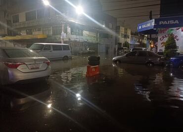 Inundaciones persisten en Nezahualcóyotl; tres colonias siguen anegadas tras la tromba del sábado