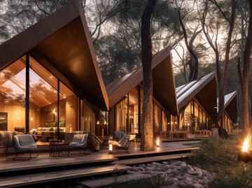 Así serán las cabañas de Bosque Encantado en Oaxaca