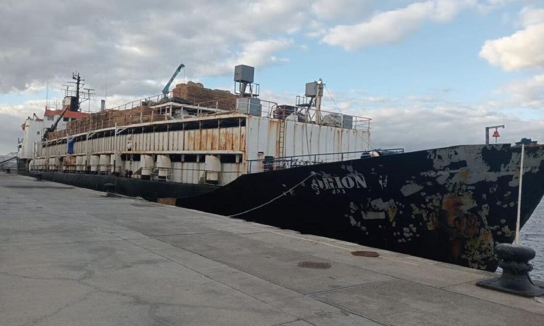 El barco zarpó de Colombia hacia Beirut. FOTO: El País