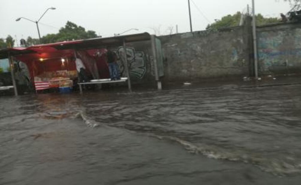 Llueve en siete delegaciones de la Ciudad de México