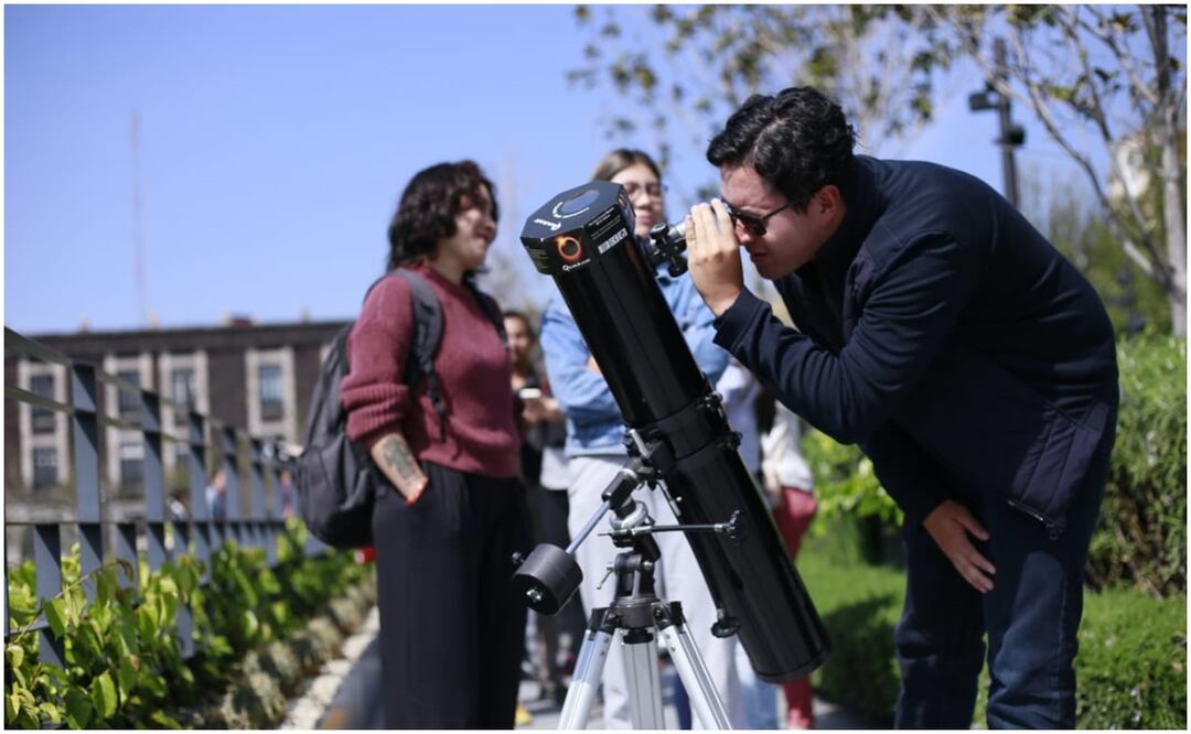Para aquellos que quieran observar el fenómeno, la Secretaría de Cultura y Turismo estatal y la Asociación Astronómica del Valle de Toluca establecerán como punto de observación el Parque de la Ciencia Fundadores. Foto: Especial