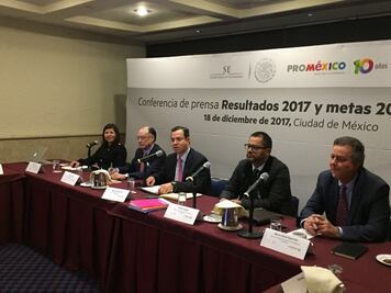 ProMéxico descarta disminución en inversiones por inseguridad o incertidumbre de TLCAN