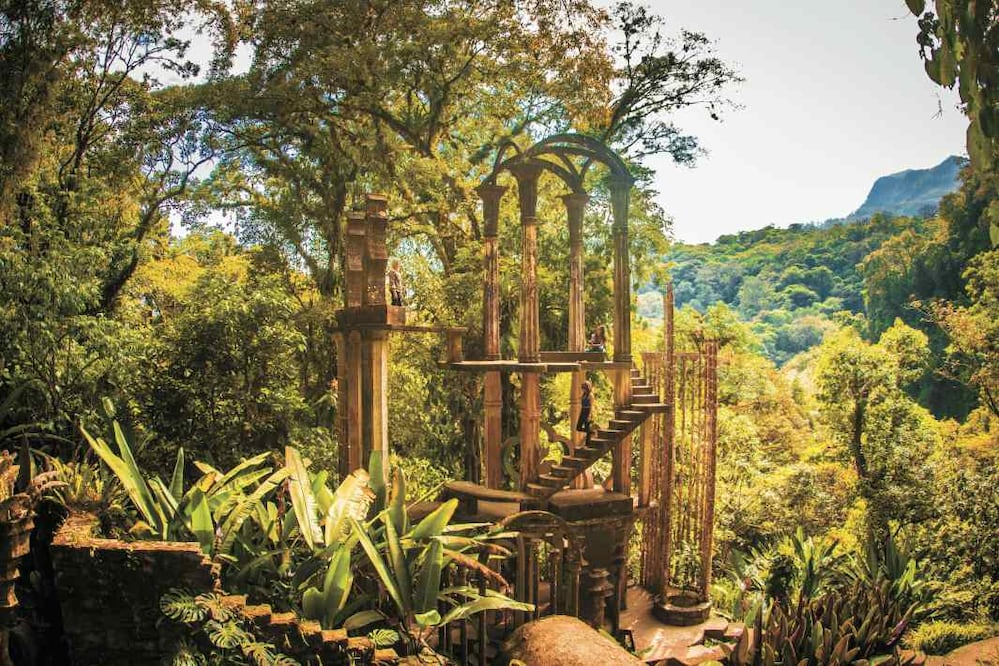 El jardín de Xilitla tomó más de 20 años en levantarse y su autoría se le reconoce en su totalidad a Edward James.
 Crédito: SecTur San Luis Pótosí