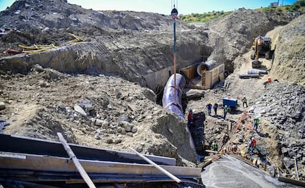 Anuncian integración de un segundo equipo a Acueducto El Cuchillo II en NL; suministrará más de dos mil litros por segundo