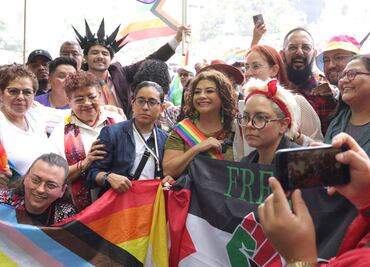 VIDEO Marcha del Orgullo LGBT 2024: Clara Brugada reafirma su compromiso como aliada de la diversidad sexual