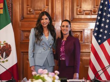 Dialogan Sheinbaum y Kristi Noem sobre cooperación en migración y narcotráfico; acuerdan respeto a las soberanías