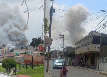 Explota taller clandestino de pirotecnia en Tultepec; se desconoce si hay personas lesionadas