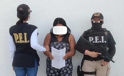 Detienen a Ana del Rosario por homicidio de su pareja en coordinación con SSP y FGE