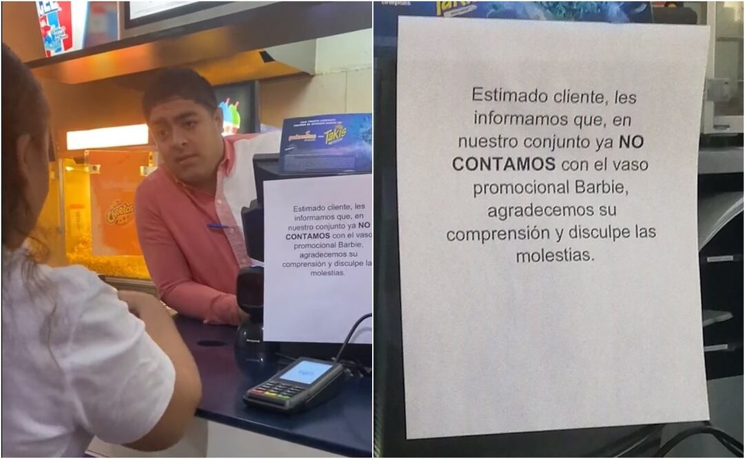 En cines de México se vive una pesadilla por conseguir los vasos promocionales de la película. Fotos: Twitter