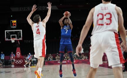 Estados Unidos elimina a España y avanza a semifinales en el basquetbol de Tokio 2020
