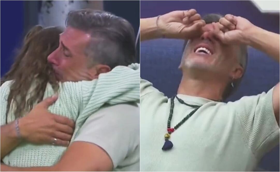 Mila Mayer Subtil visitó a su abuelito Sergio Mayer en las instalaciones de "La casa de los famosos". 
Fotos: Especial