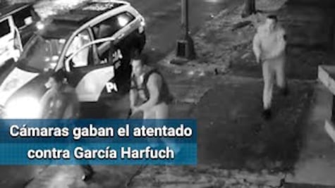 Graban cámaras de seguridad atentatdo contra Omar García Harfuch