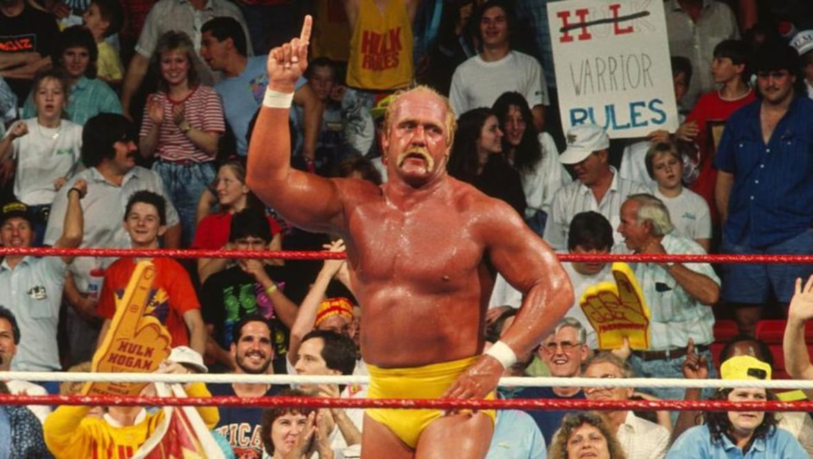 Hulk Hogan en 1990. Foto: WWE