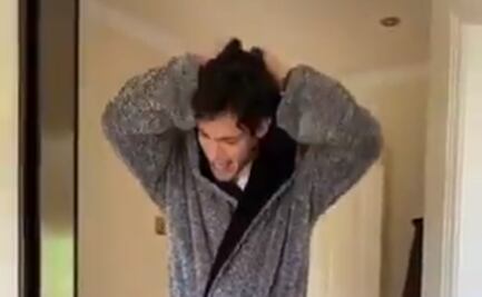 El cómico baile de Raúl Jiménez en Tik Tok