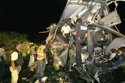 Fiscalía ajusta número de víctimas por accidente en Chiapas