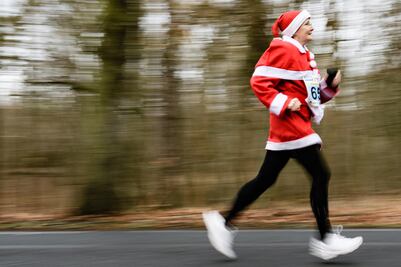 Carrera del Pavo en el Bosque de Tlalpan