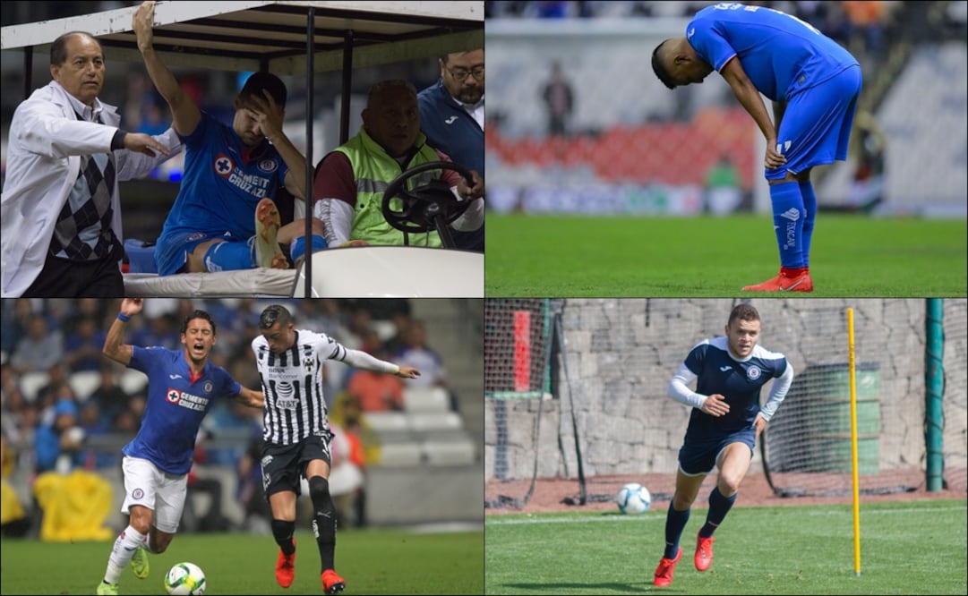 Múltiples lesiones se han presentado en Cruz Azul. Foto: Especial / Imago 7