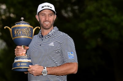 Dustin Johnson repitió la dosis