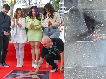 Vandalizan estrella de Jenni Rivera en el Paseo de la Fama de Hollywood