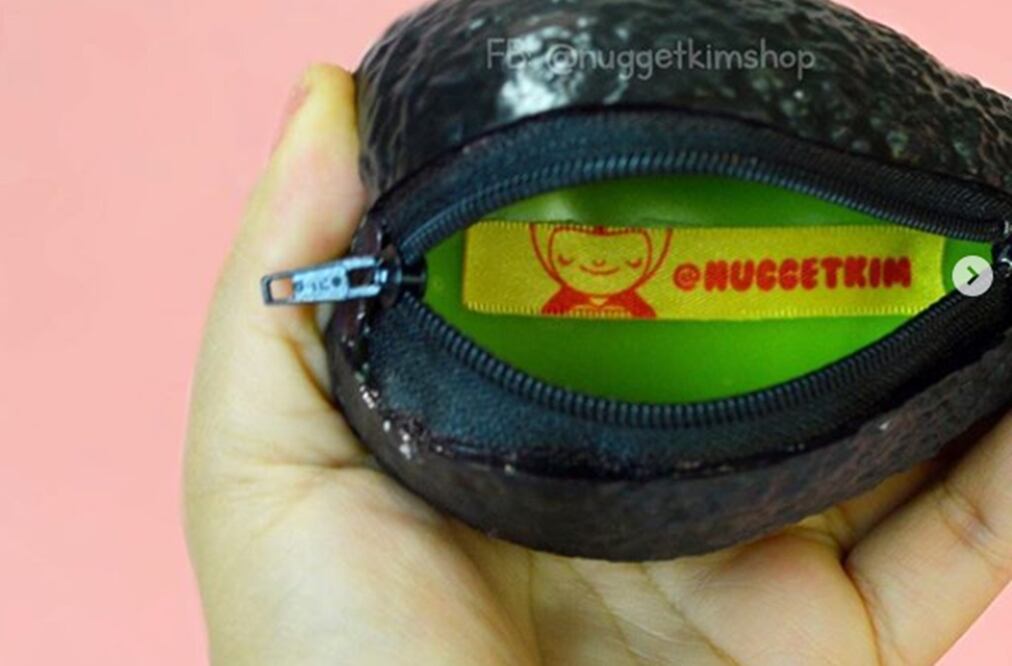 El aguacate se convierte en monedero / Foto: Instagram