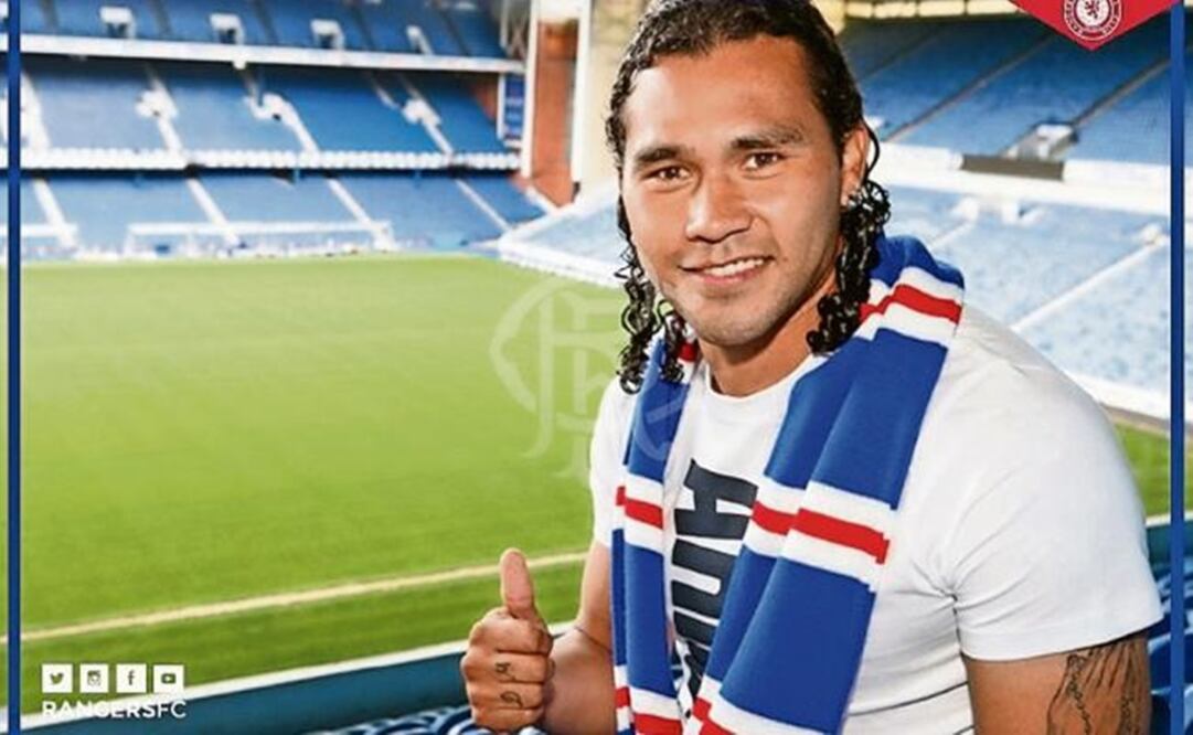 Photo taken from Rangers TV