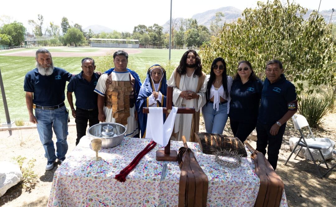 Pasión de Cuautepec cumple 55 años; segundo en convocatoria; primero en fe, dicen organizadores. Foto: Yeretzy M. Osnaya