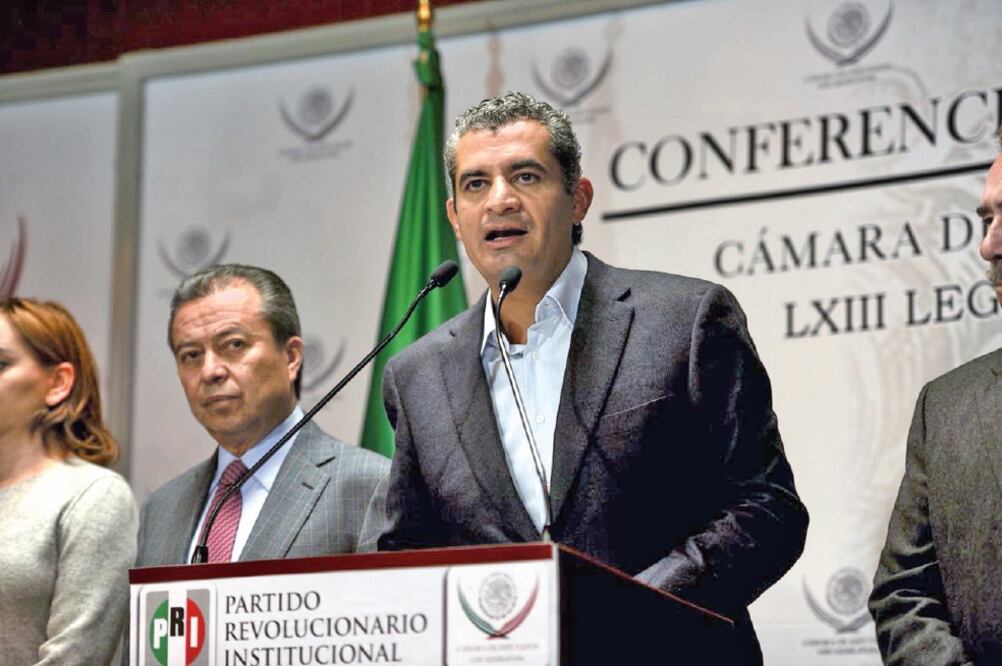 El presidente del PRI, Enrique Ochoa Reza, indicó que Morena, PAN y PRD “no han pasado de las palabras a los hechos” al no ceder sus prerrogativas (ARCHIVO EL UNIVERSAL)