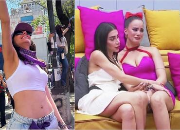 Gala Montes envía indirecta a Karime Pindter por asistir a la marcha 8M: "el día que violentaron a una mujer en sus narices, no hicieron nada"