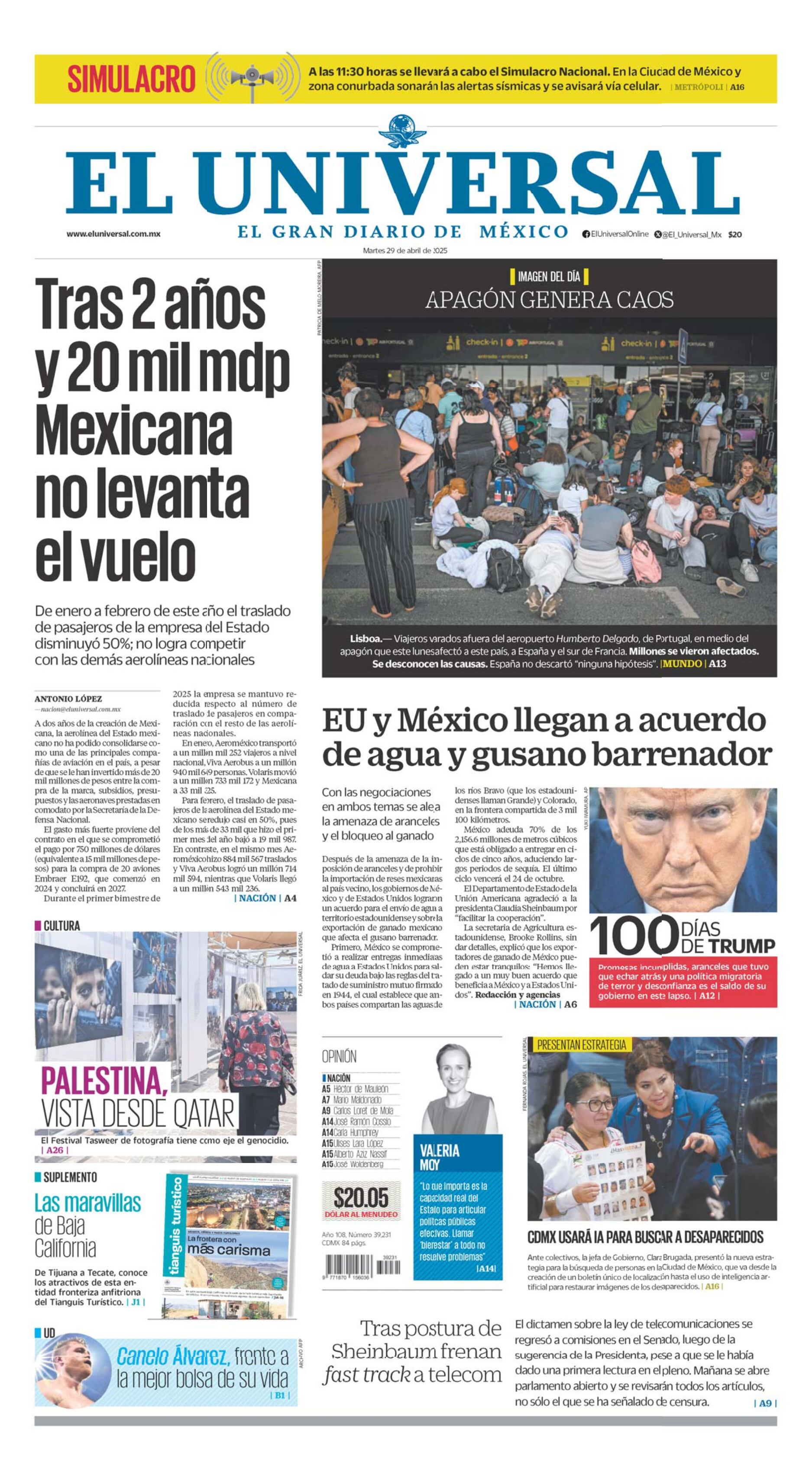 Portada impresa