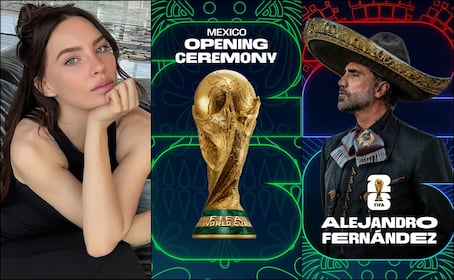 Alejandro Fernández, Belinda y Maná darán el 'silbatazo inicial' de la Copa del Mundo en México