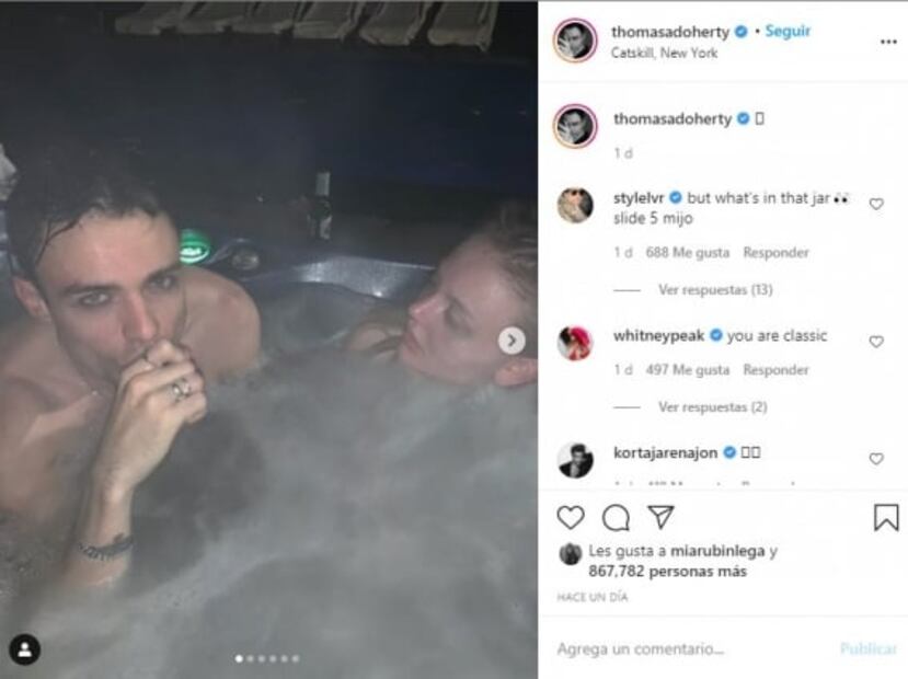 Cuestionan ruptura de Thomas Doherty y Dove Cameron tras polémicas fotos