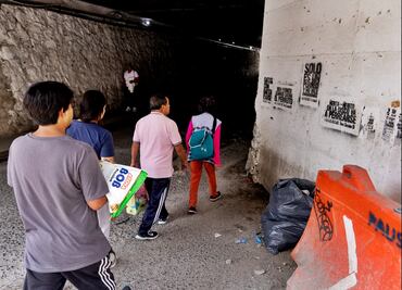 FOTOS: Una odisea atravesar bajopuentes de la autopista México-Puebla