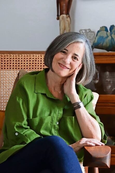 La escritora, entrevistada en su casa en la Ciudad de México. Foto: Berenice Fregoso / El universal