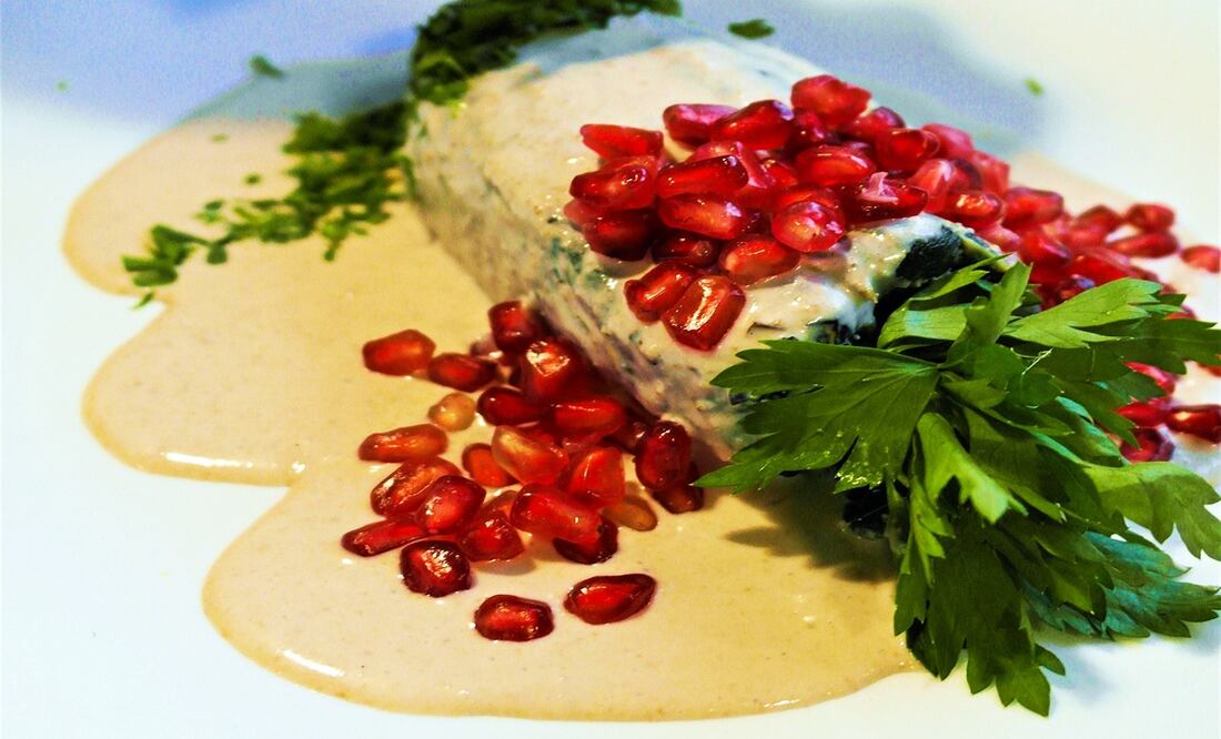 Los chiles en nogada son una de las especialidades de la gastronomía de Puebla / Foto: Pixabay