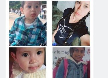 Desaparecen mujer y sus tres hijos en el Edomex; autoridades emiten ficha de búsqueda