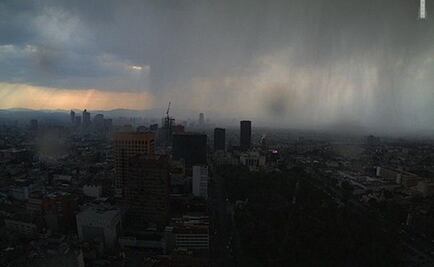 Rain reported in four districts of Mexico City