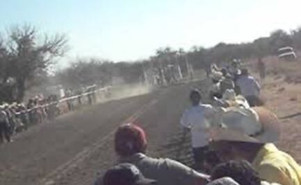 Detienen a 45 participantes en carrera clandestina de caballos en Sonora