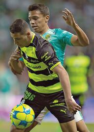 León rescata el empate ante Santos