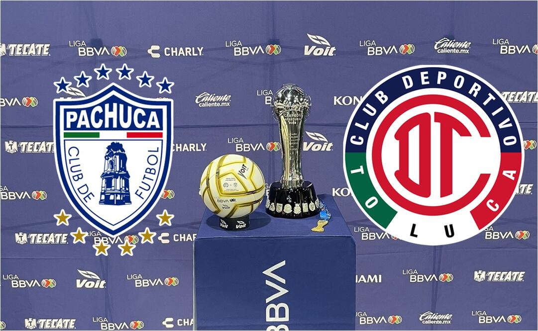 Toluca y Pachuca van por el título / FOTO: ESPECIAL