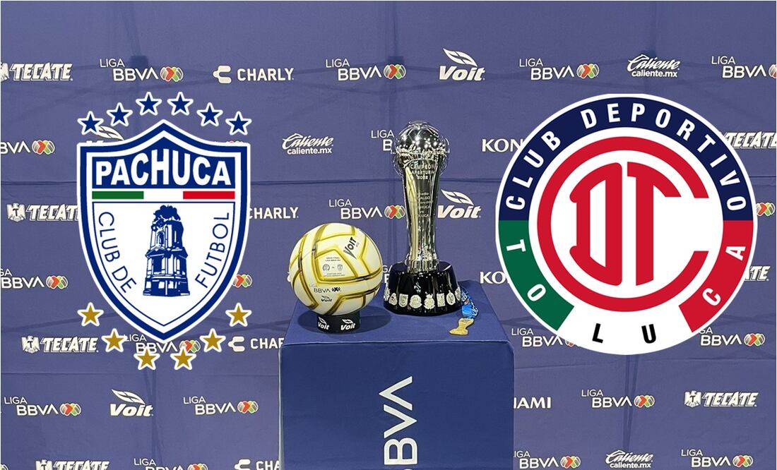 Toluca y Pachuca van por el título / FOTO: ESPECIAL