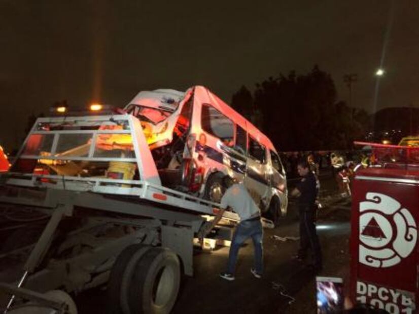 Choque deja una persona muerta en la México-Pachuca