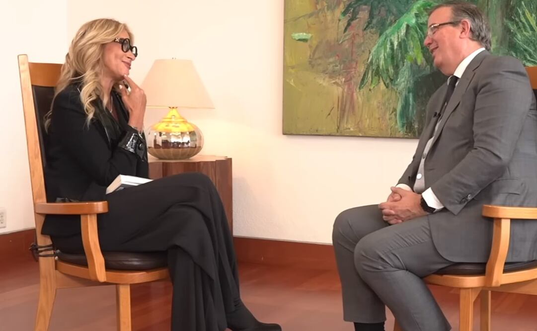 El canciller lanzó un TikTok, donde se aprecia a una botarga de Burrita Burrona responder a lo dicho por Adela. Foto: YouTube. La Saga