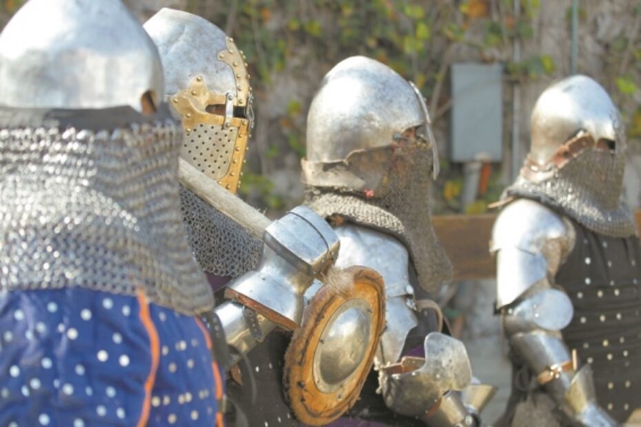 Destreza y pasión por el combate medieval