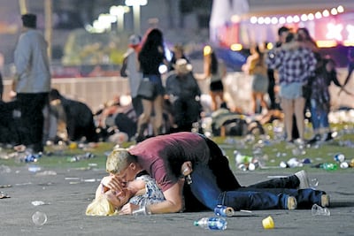 El “héroe” que actuó como escudo humano durante la masacre en Las Vegas